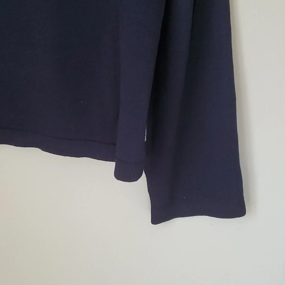 Metropolitan by Lord and Taylor  black and gray V-neck argyle sweater - Picture 3 of 6